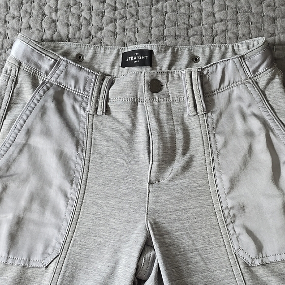 WHBM Cargo Satin Trimmed Pants - Picture 6 of 11